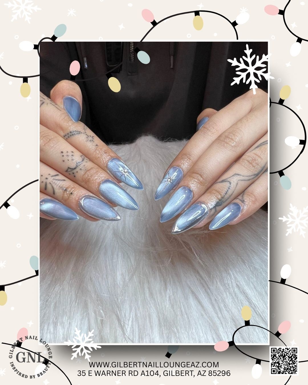 Christmas Nails at Gilbert Nail Lounge